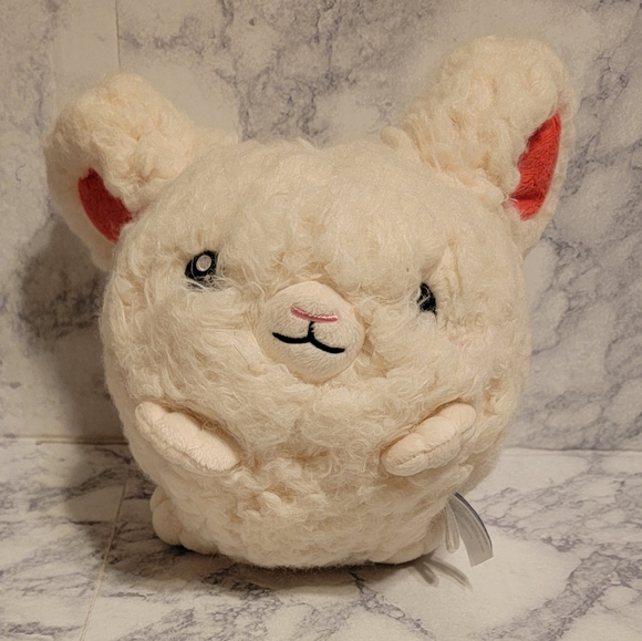 Squishable Snuggle Bunny Cream 6"-8" Fluffy Soft Stuffed Animal Rabbit - Picture 1 of 6